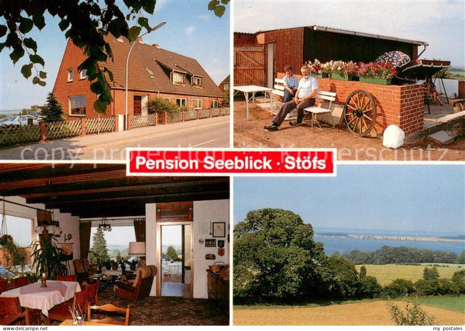 73641517 Stoefs Pension Seeblick Gastraum Landschaftspanorama Meerblick Stoefs - Otros & Sin Clasificación