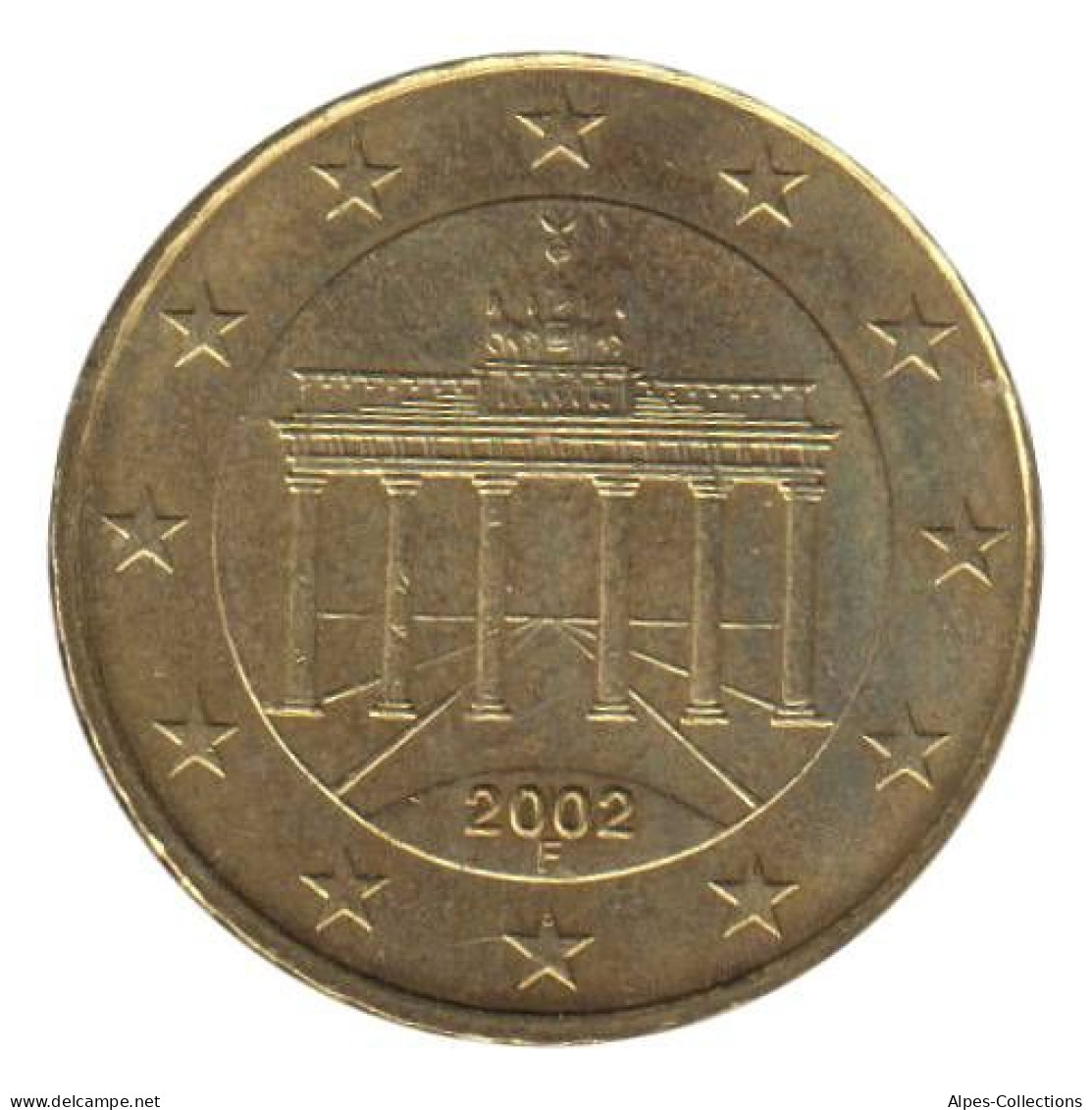 AL01002.1F - ALLEMAGNE - 10 Cents D'euro - 2002 F - Allemagne