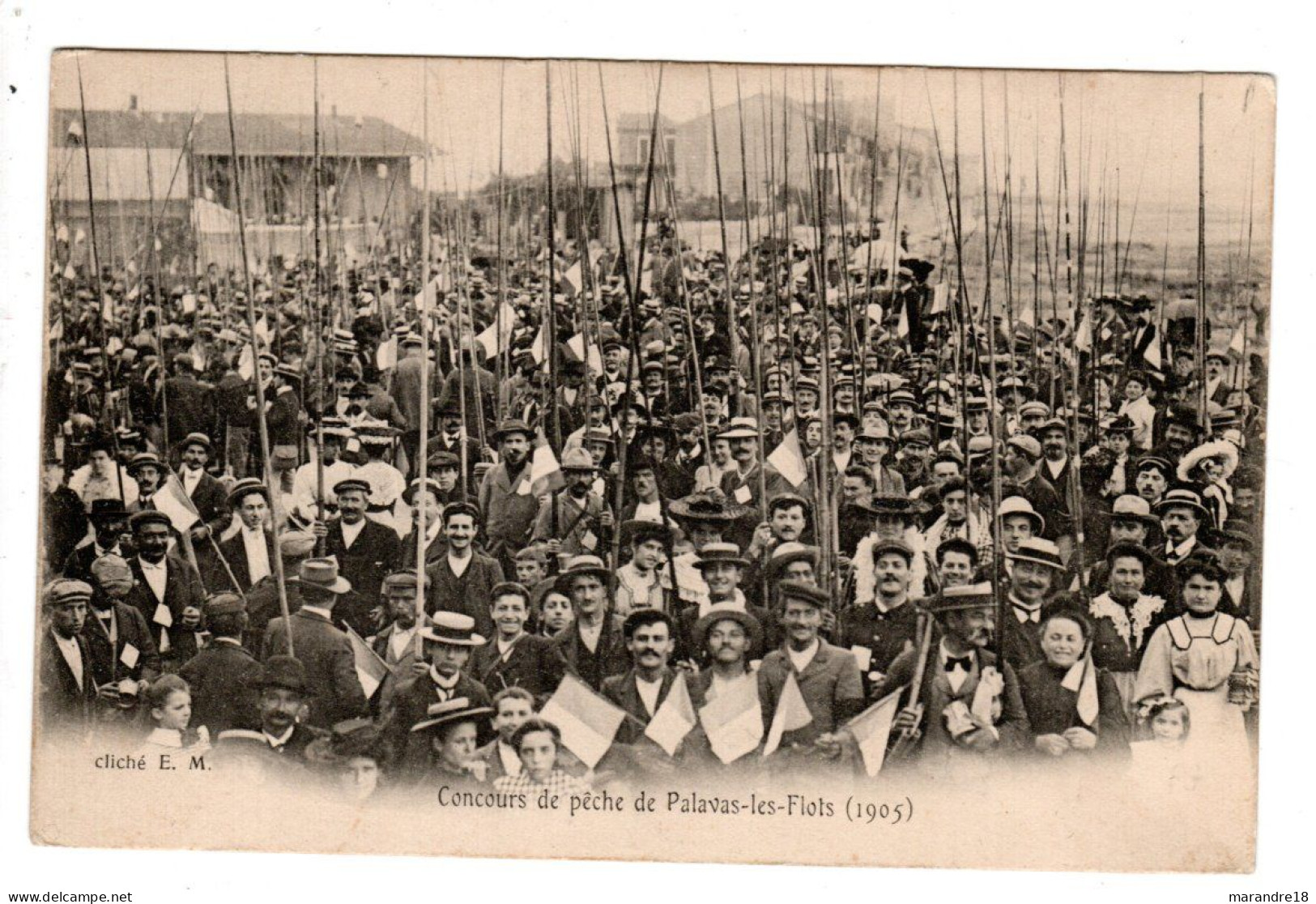 Palavas Les Flots , Concours De Pèche 1905 - Palavas Les Flots