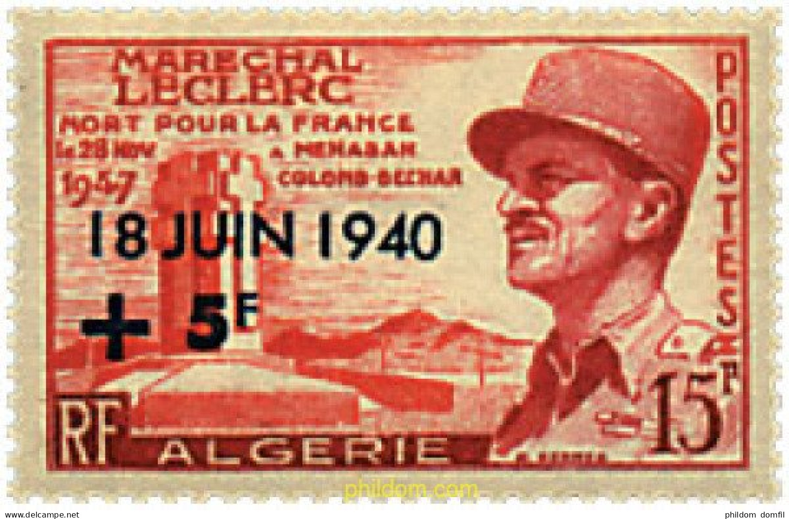 193417 MNH ARGELIA 1957 PERSONAJES DE LEYENDA - Algeria (1962-...)