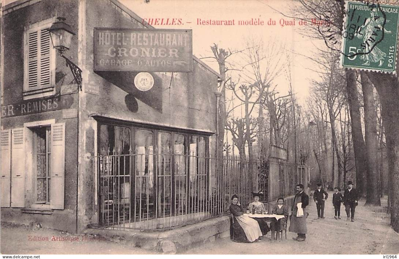 TOP CHELLES RESTAURANT Modèle DU QUAI DE LA MARNE 1909 - Chelles