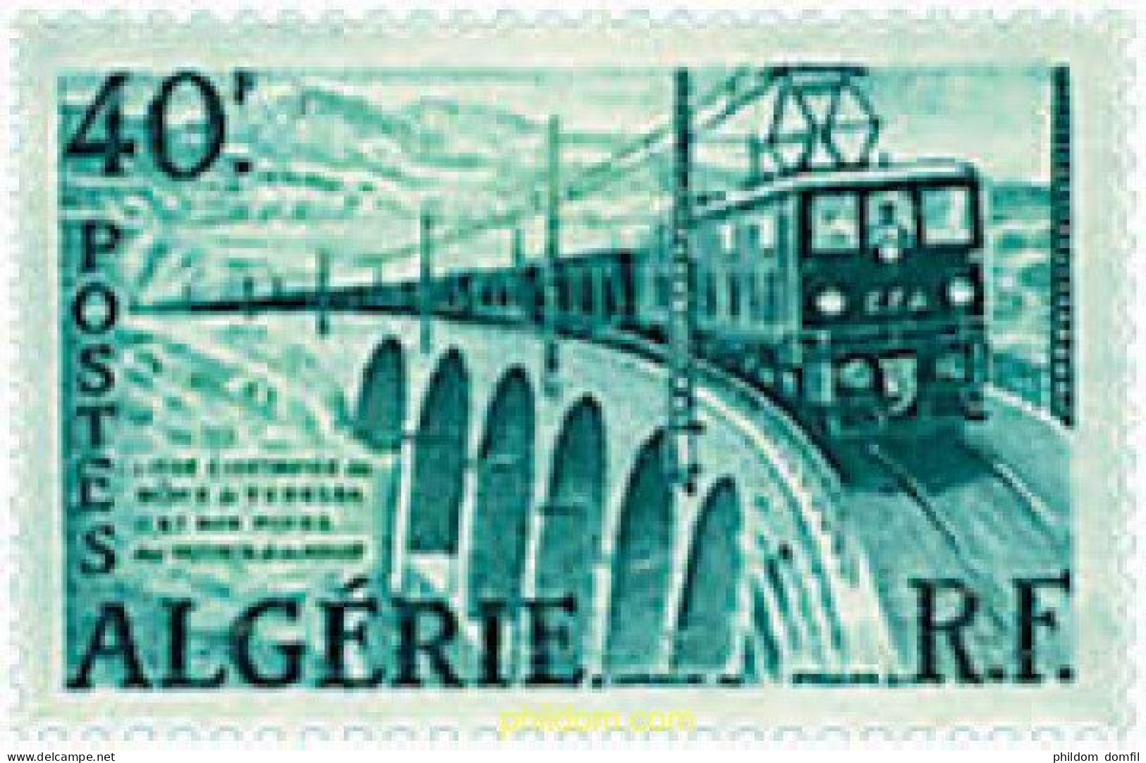 719184 HINGED ARGELIA 1957 VISTAS DE ORAN - Algerije (1962-...)