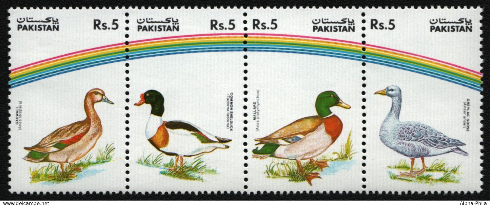 Pakistan 1992 - Mi-Nr. 863-866 ** - MNH - Vögel / Birds (III) - Pakistan