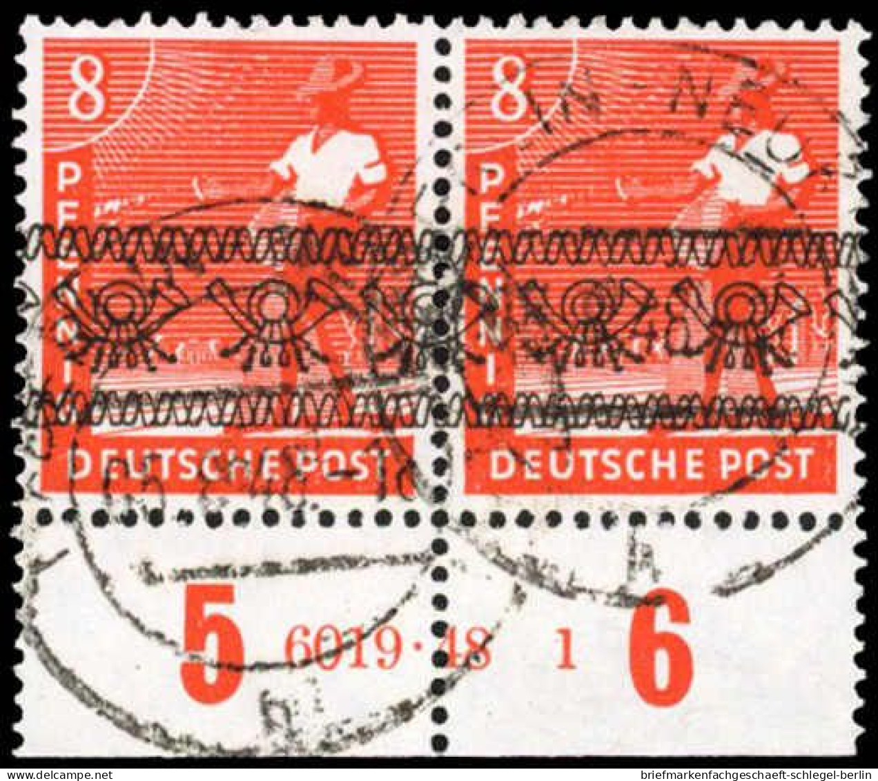 Berlin Vorläufer, 1948, 38 I HAN, Gestempelt - Other & Unclassified