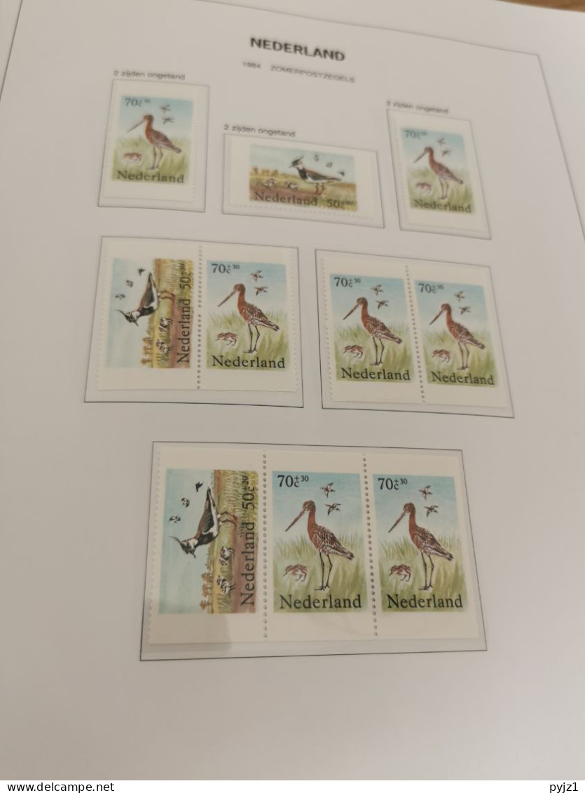 Netherlands stamps and se-tenant from booklets