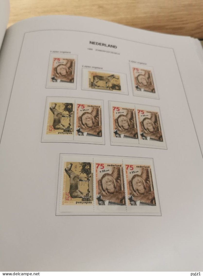 Netherlands stamps and se-tenant from booklets