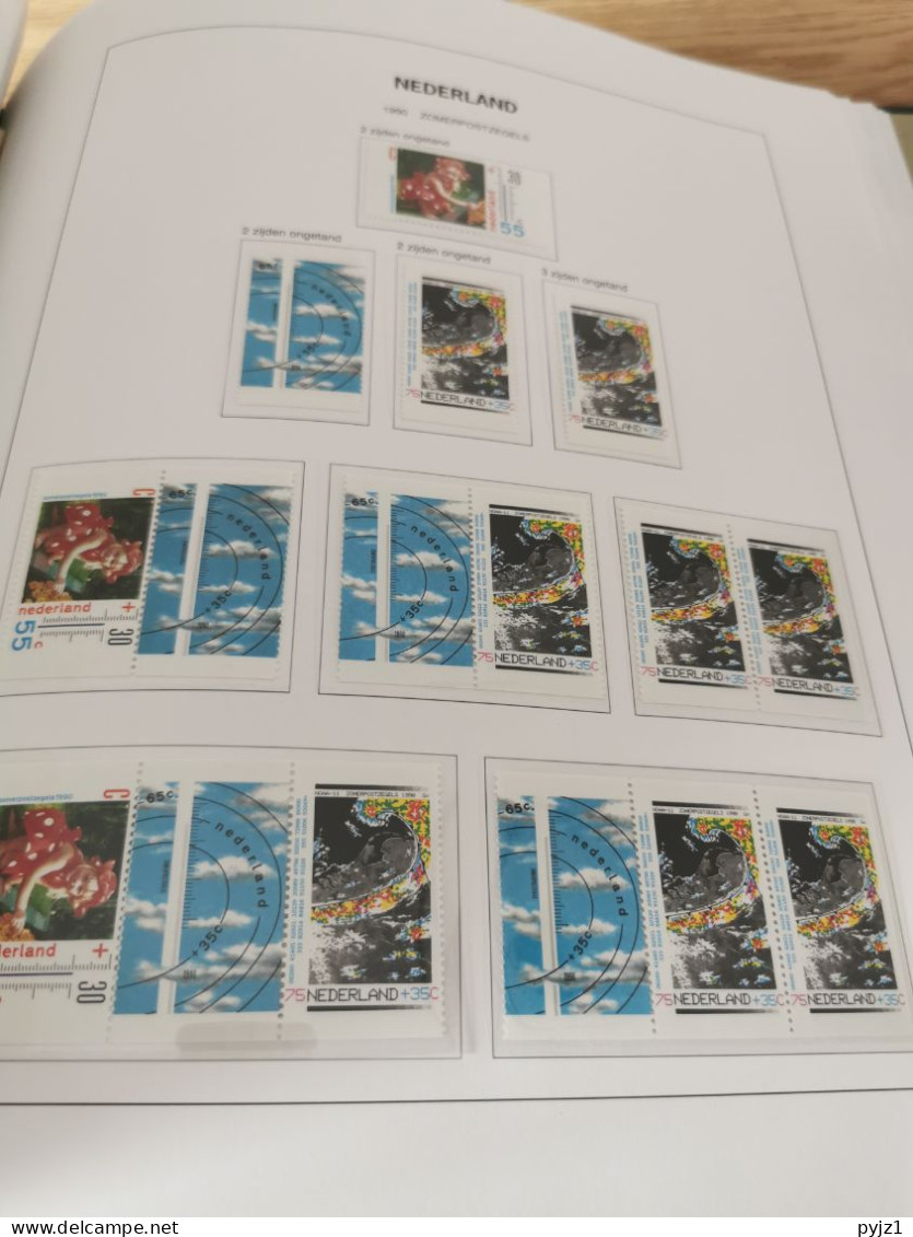 Netherlands stamps and se-tenant from booklets