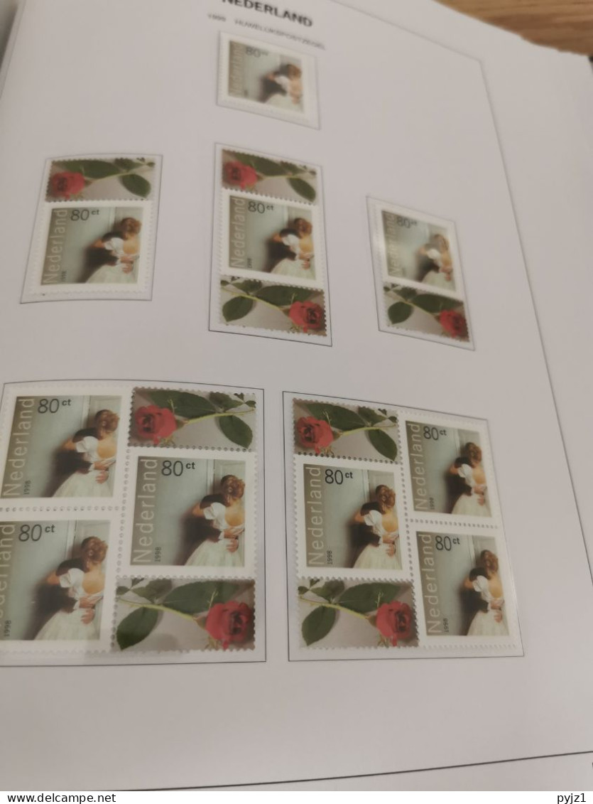 Netherlands stamps and se-tenant from booklets