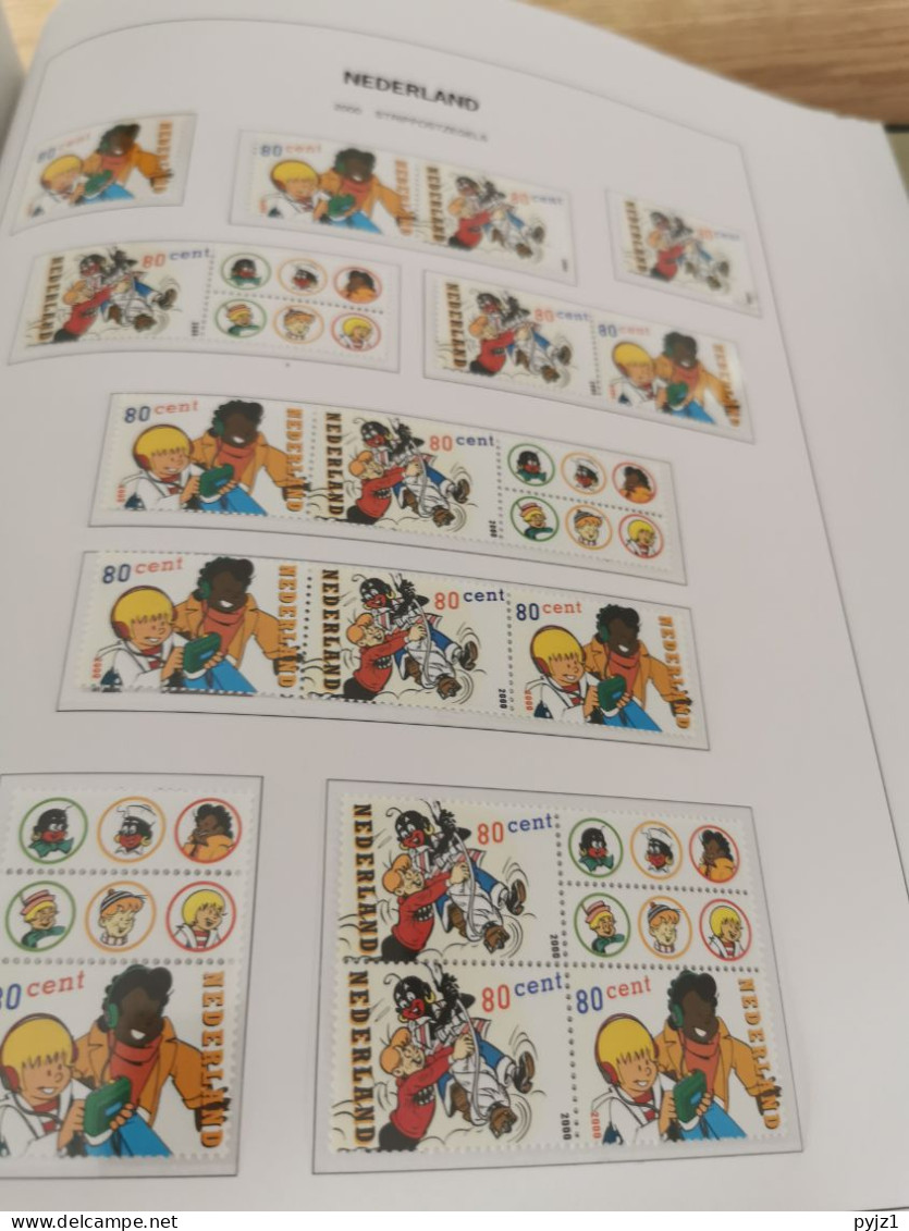 Netherlands stamps and se-tenant from booklets