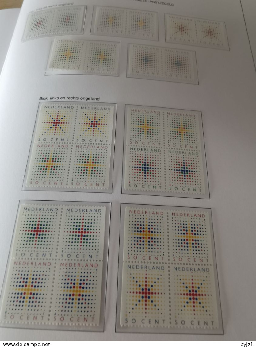 Netherlands stamps and se-tenant from booklets