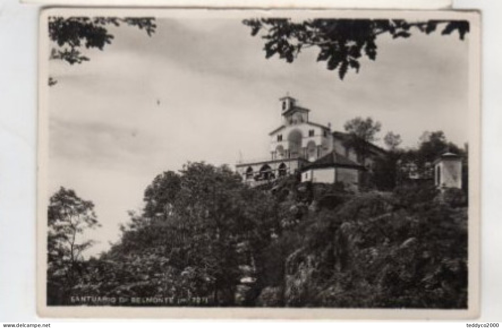 PRASCORSANO Santuario Di Belmonte 1952 - Autres & Non Classés