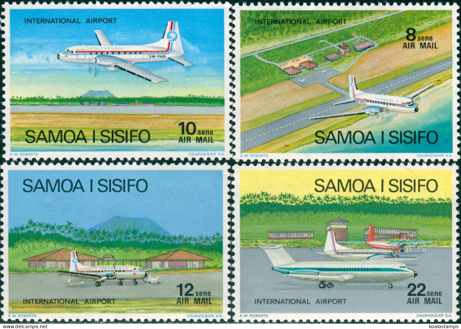 Samoa 1973 SG409-412 Aircraft Set MNH - Samoa (Staat)