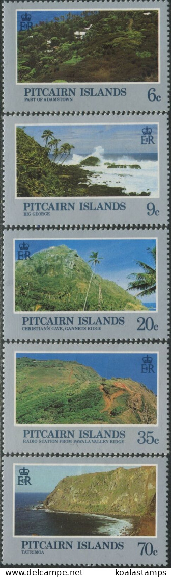 Pitcairn Islands 1981 SG211-215 Landscapes Set MNH - Pitcairninsel