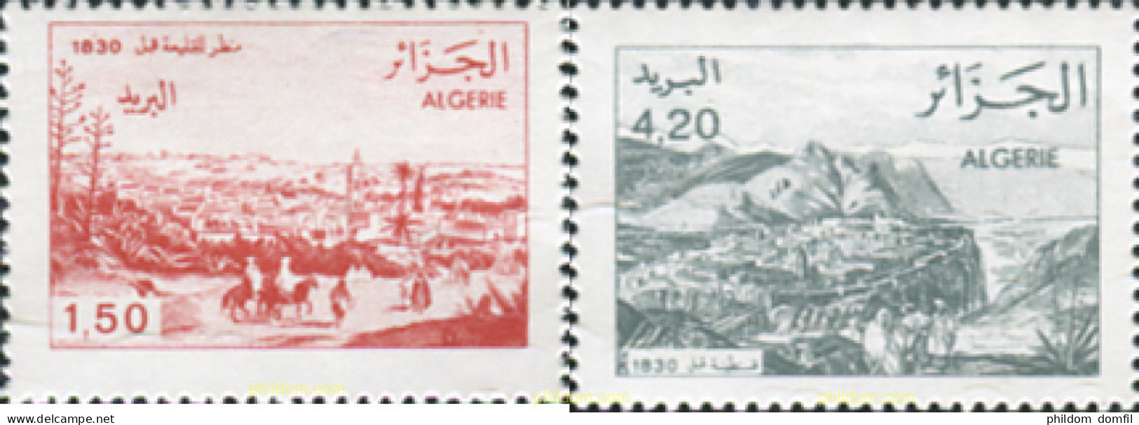 163398 MNH ARGELIA 1991 VISTAS DE ARGELIA - Algerien (1962-...)