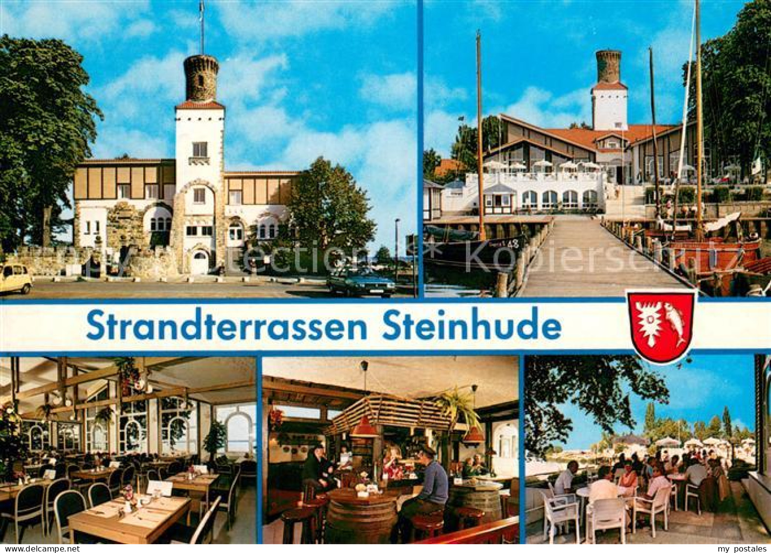 73641387 Steinhude Am Meer Strandterrassen Restaurants Cafes Hafen - Steinhude