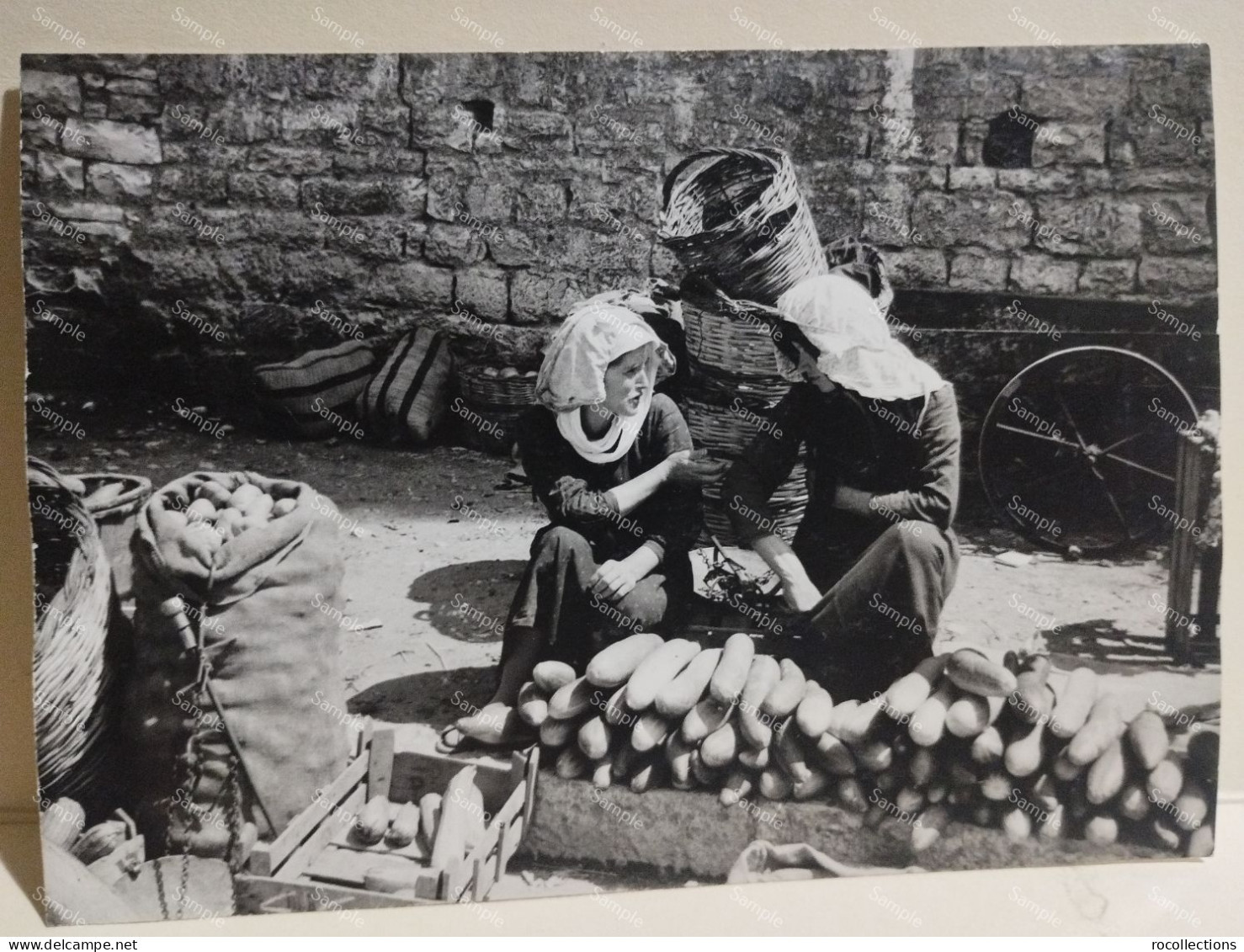 Greece 1966 CORFU Photo Street Market Women Vendors - Europa