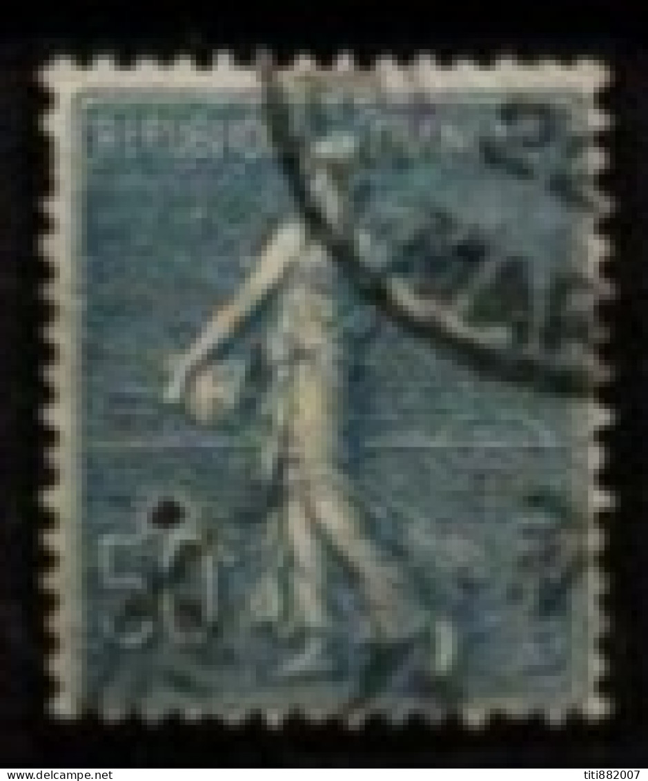 FRANCE    -   1921 .   Y&T N° 161 Oblitéré  .Anneau Lune - Gebraucht