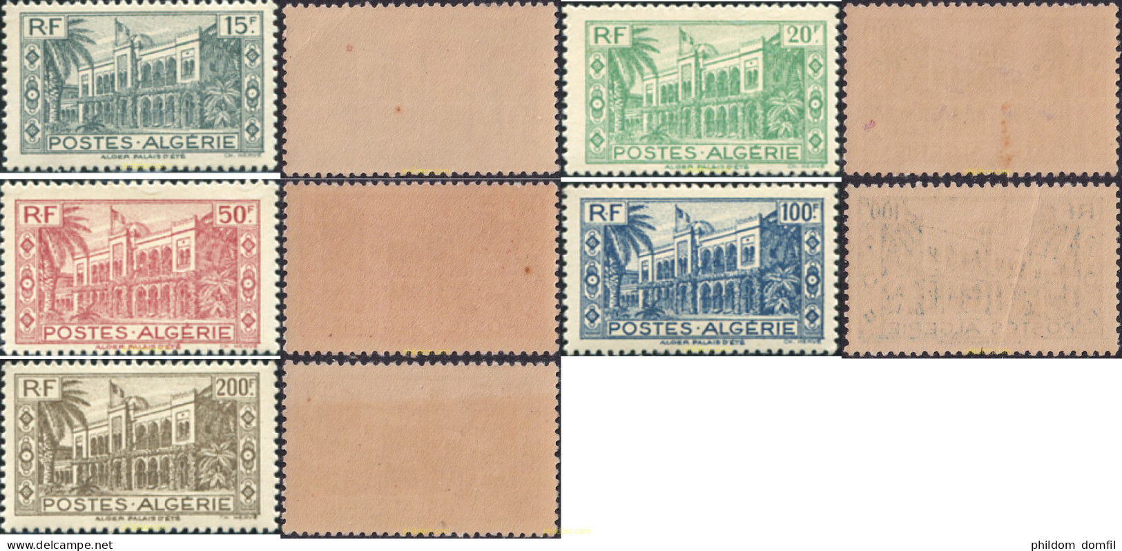 723902 MNH ARGELIA 1944 PALACIOS - Algerien (1962-...)