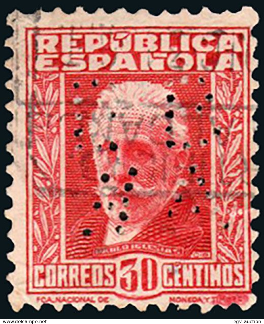 Madrid - Perforado - Edi O 669 - "BBWA" (Banco) - Used Stamps