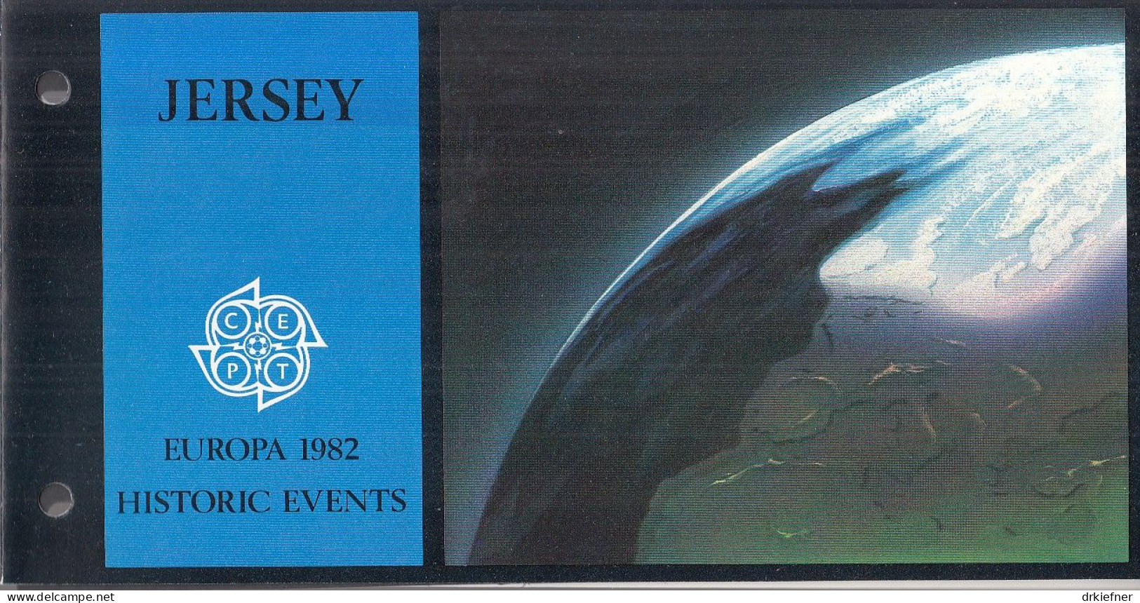 JERSEY  278-281, Postfrisch **, In Präsentationsfaltblatt Der Jersey Postal Administration, Europa CEPT, 1982 - Jersey