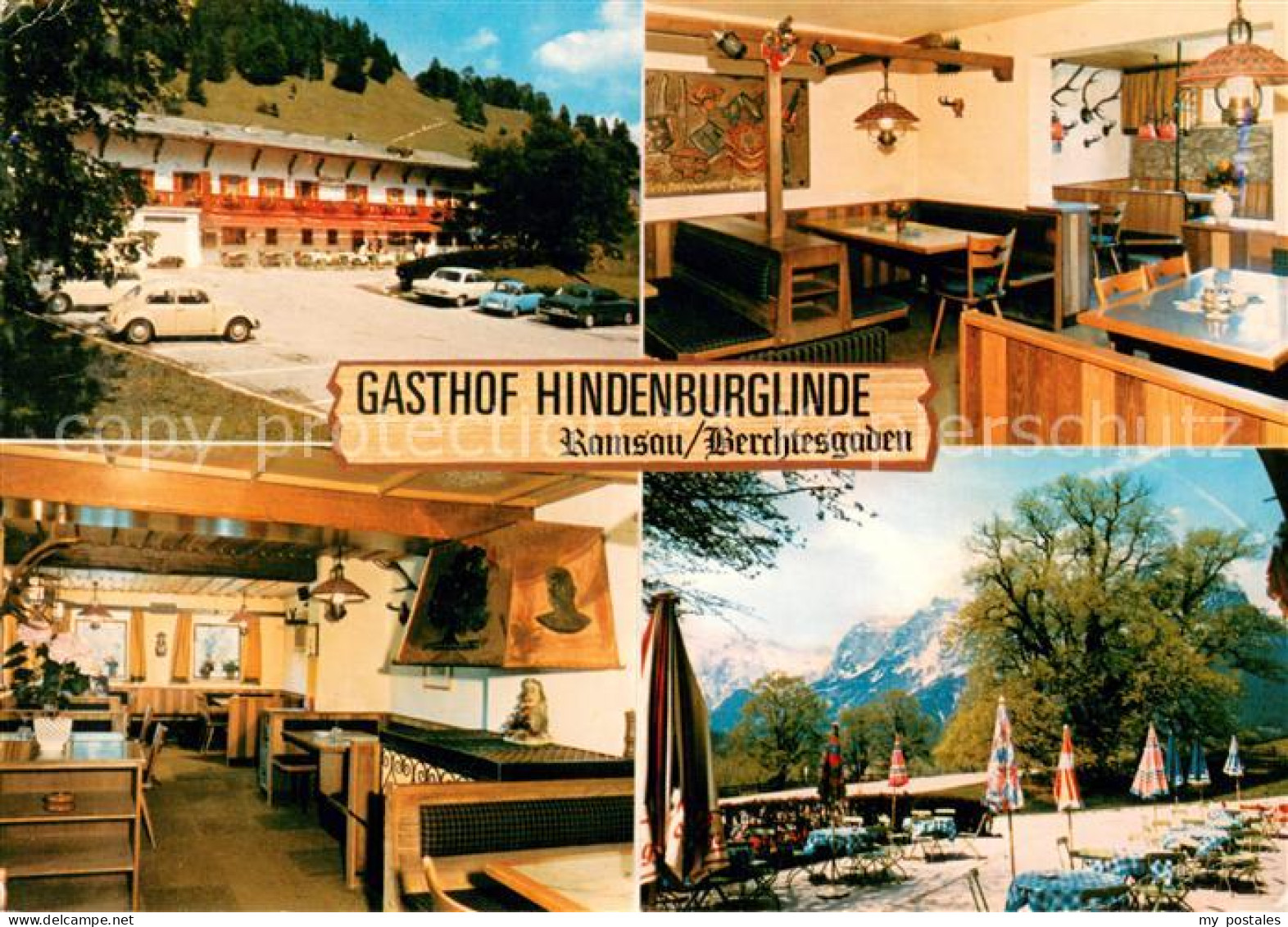 73641253 Ramsau Berchtesgaden Gasthaus Cafe Hindenburglinde Gastraeume Terrasse  - Berchtesgaden
