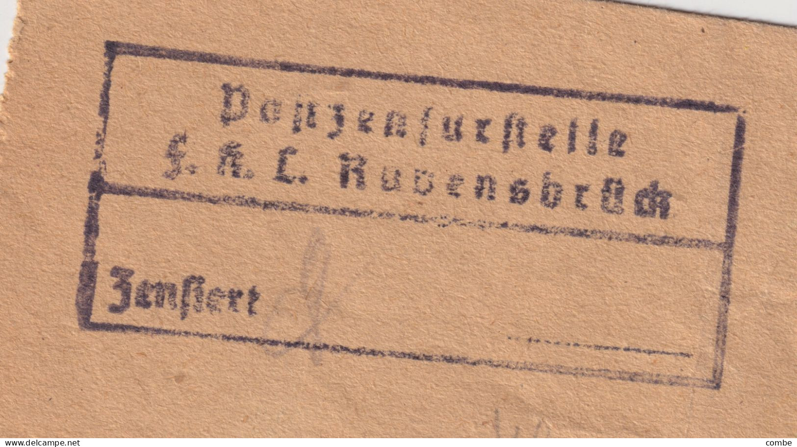 Deutschland Cover Frauen-Konzentrationslager Ravensbrück . 13 12 1944 - Cartas & Documentos
