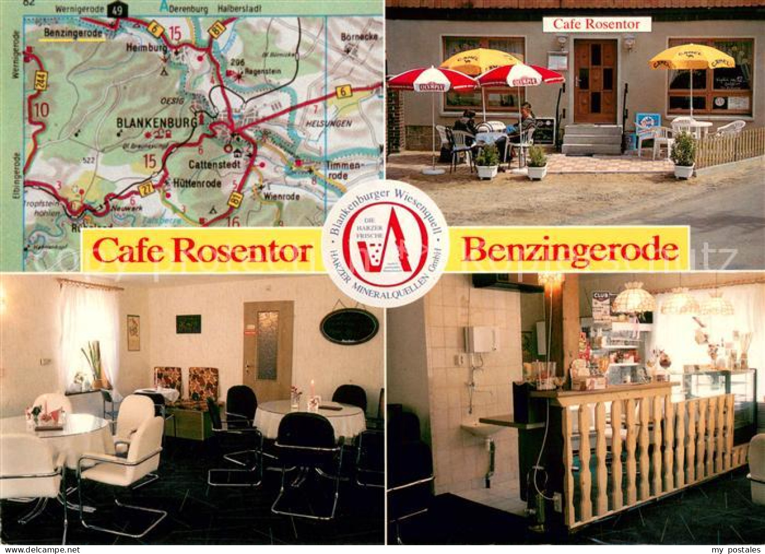 73641233 Benzingerode Harz Cafe Rosentor Gaststube Verkaufstheke Benzingerode Ha - Blankenburg