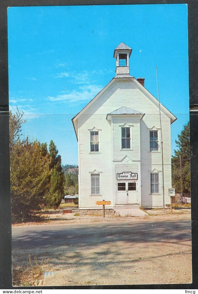 Idaho City - Ye Olde Towne Hall, Unused - Sonstige & Ohne Zuordnung