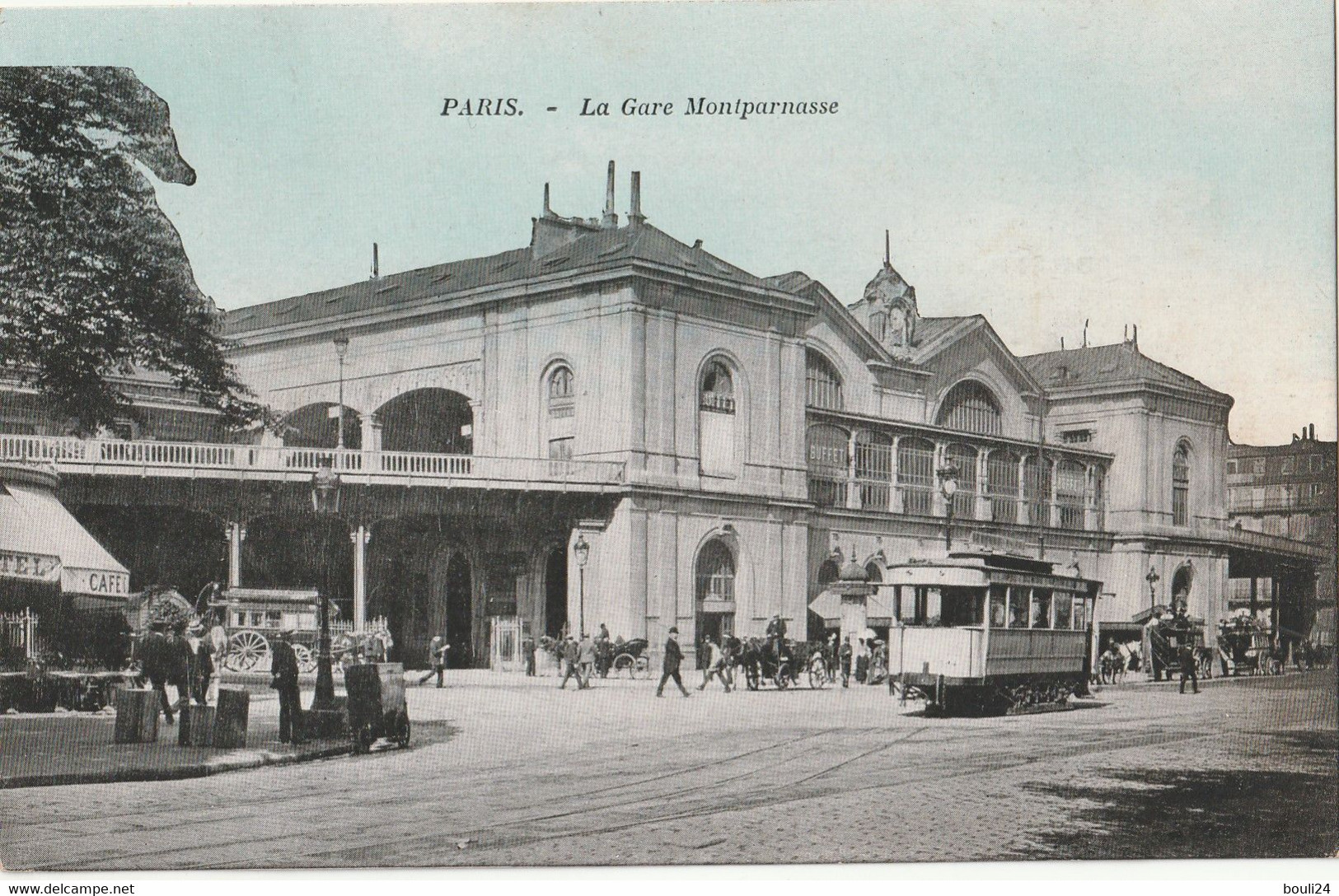 BAC22 - PARIS    LA  GARE  MONTPARNASSE   TRAMWAY - Pariser Métro, Bahnhöfe