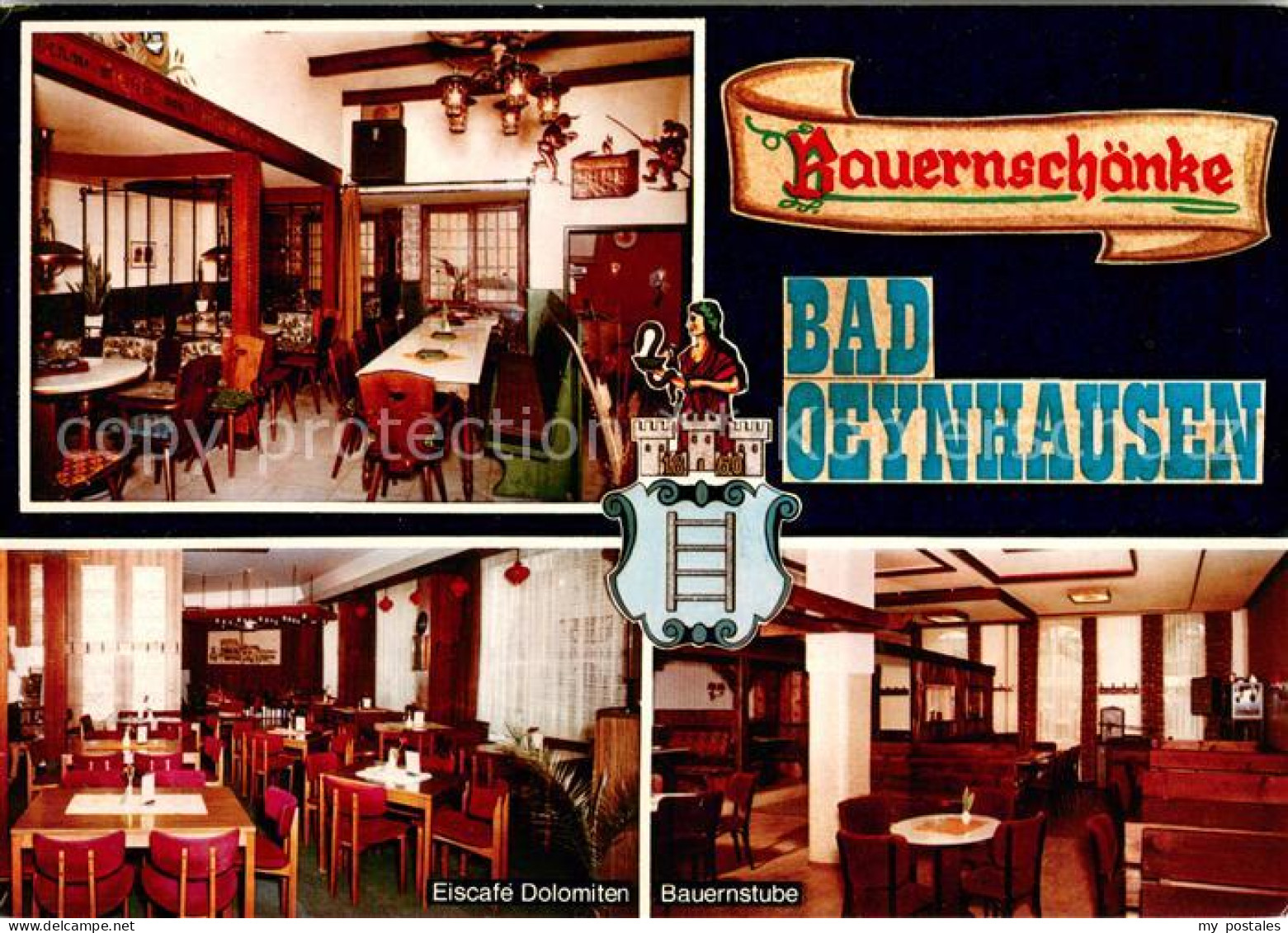 73641174 Bad Oeynhausen Bauernschaenke Bauernstube EiscafeDolomiten Bad Oeynhaus - Bad Oeynhausen