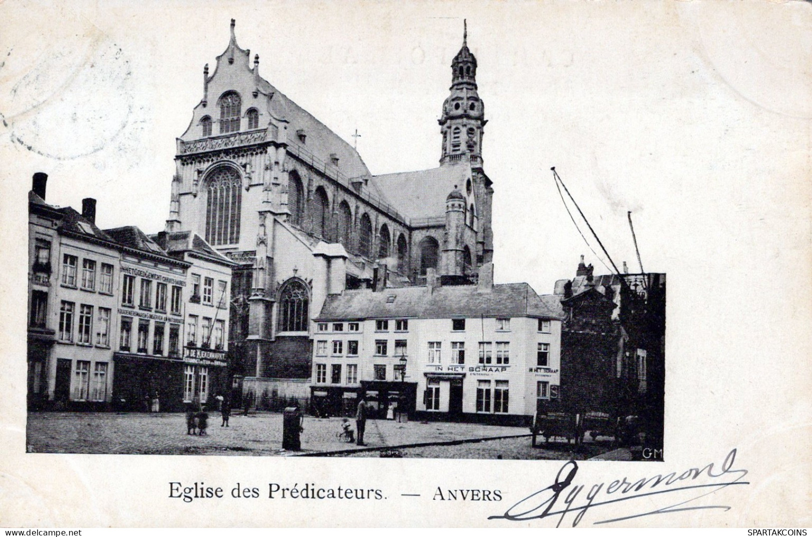 BELGIEN ANTWERPEN Postkarte CPA #PAD354.DE - Antwerpen