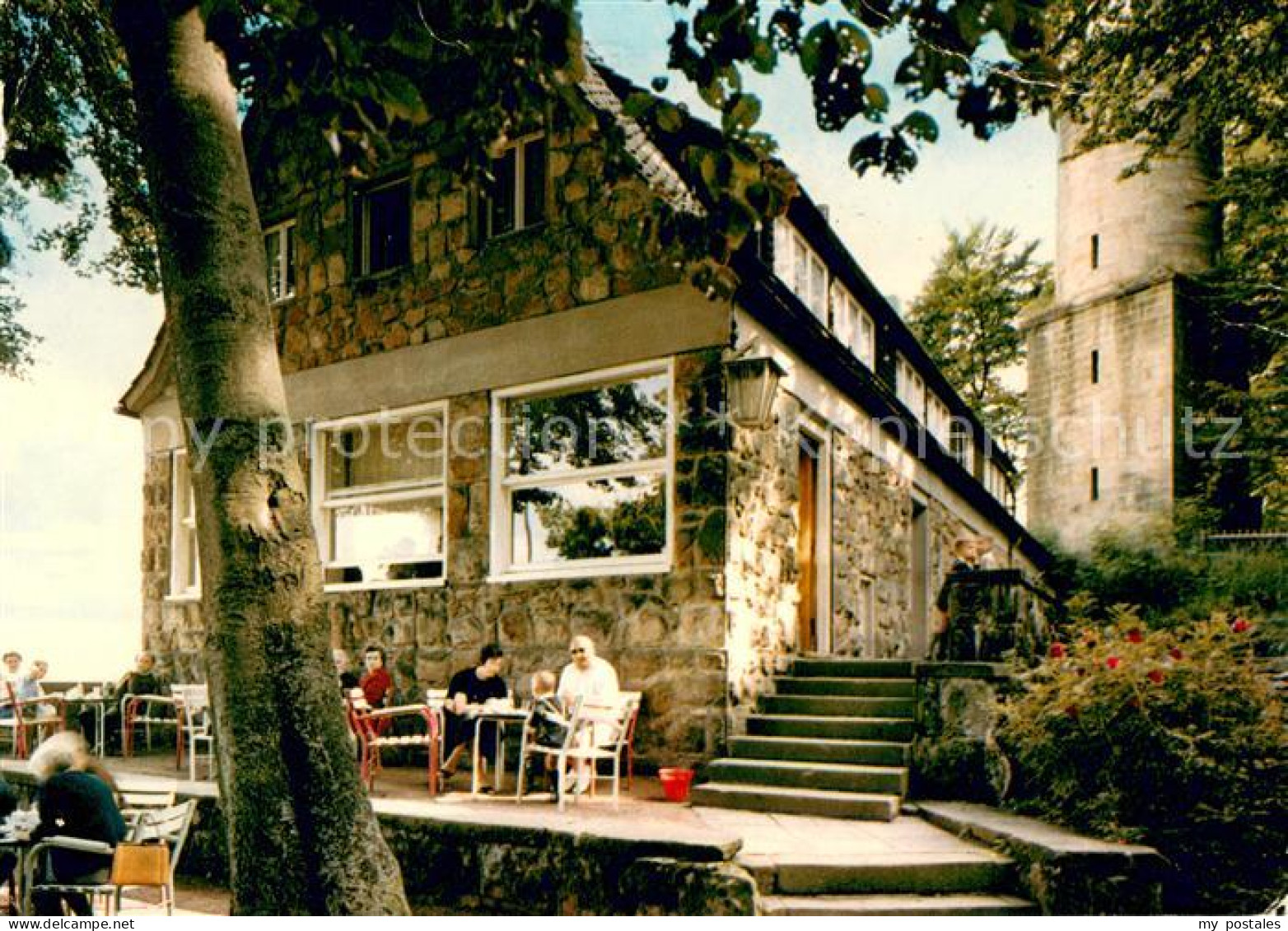 73641162 Bad Driburg Cafe Restaurant Sachsenklause Auf Der Iburg Bad Driburg - Bad Driburg