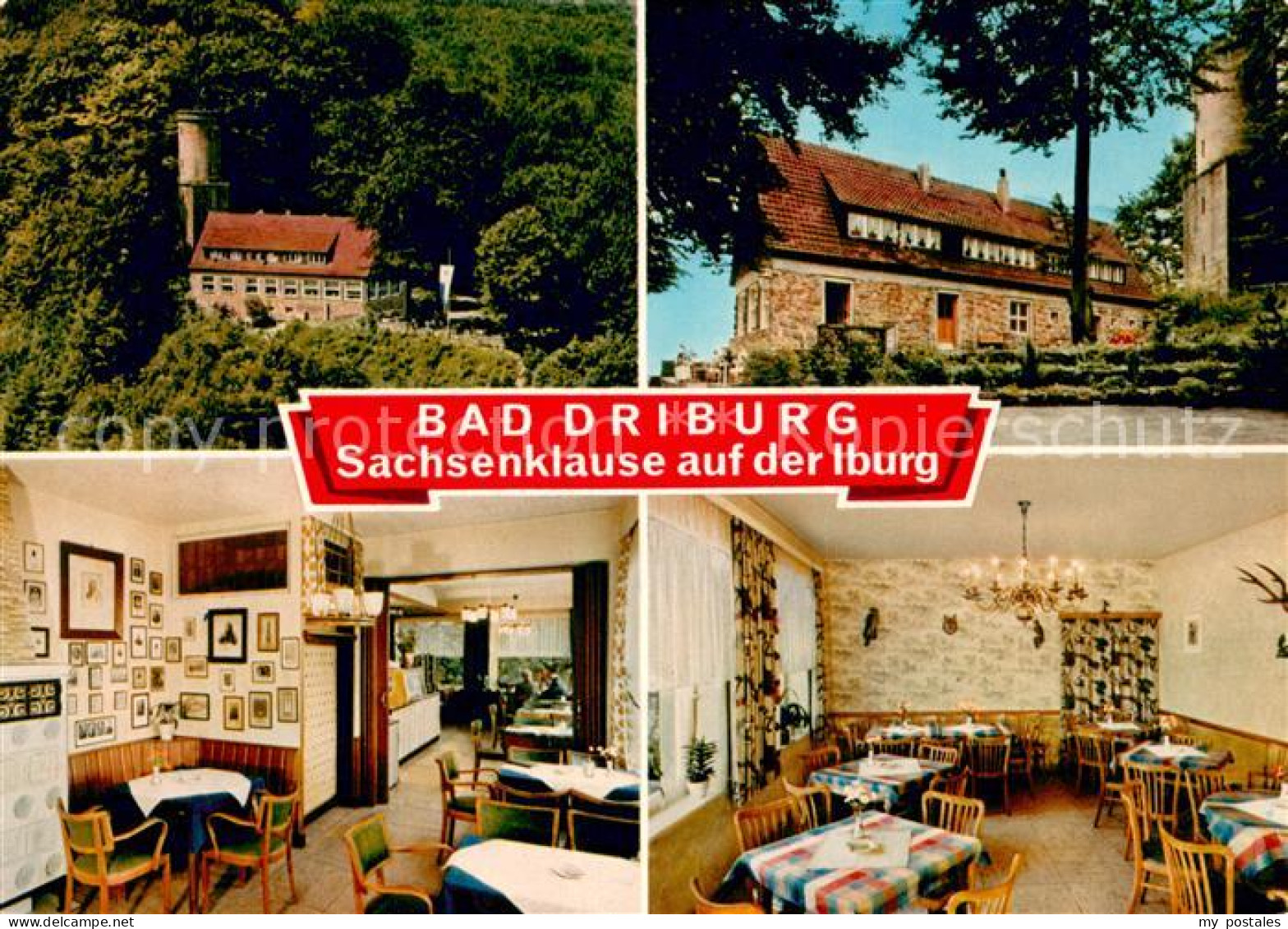 73641159 Bad Driburg Sachsenklause Auf Der Iburg Gastraeume Bad Driburg - Bad Driburg