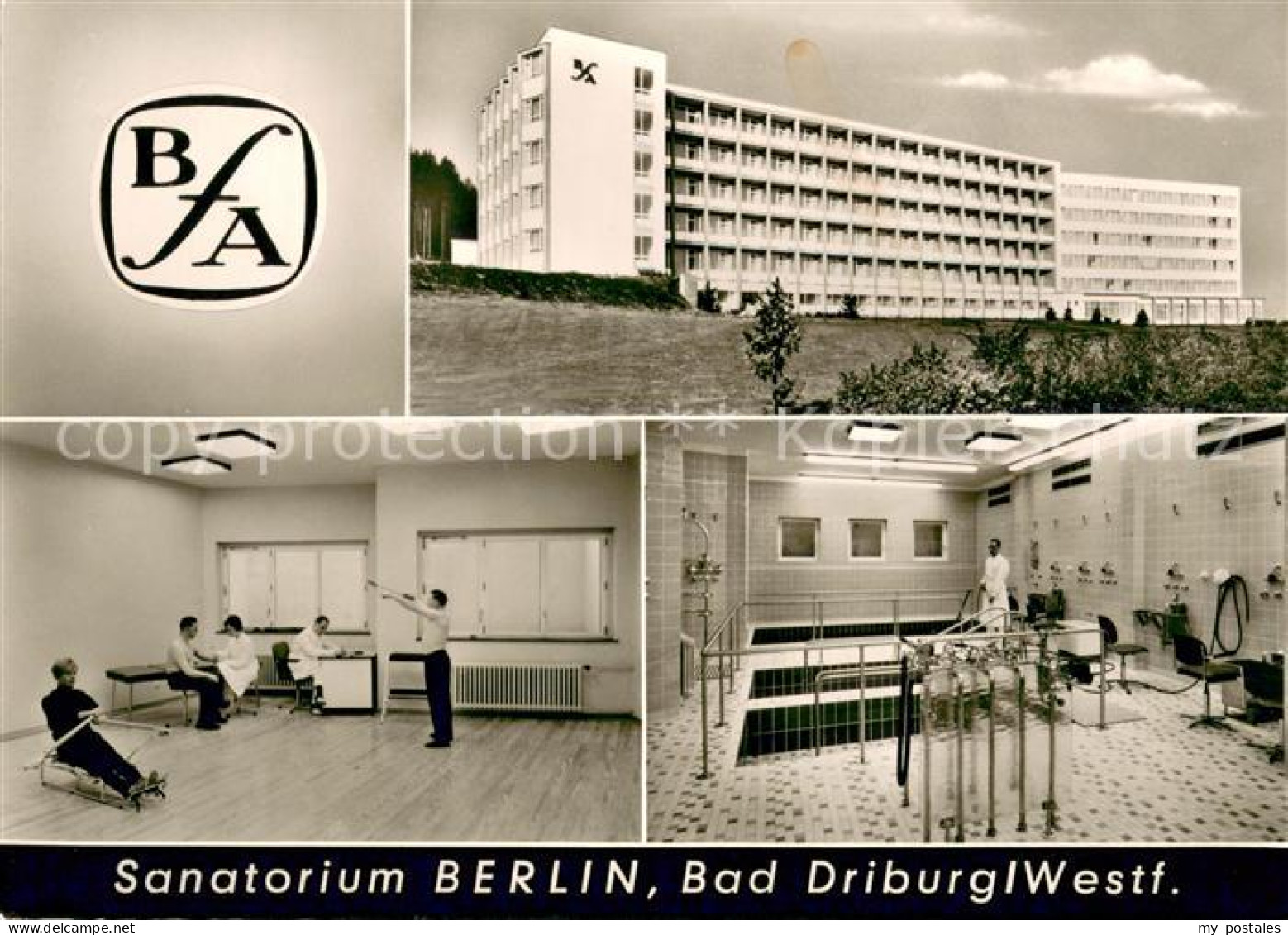 73641157 Bad Driburg Sanatorium Berlin Kurklinik Der BfA Bad Driburg - Bad Driburg