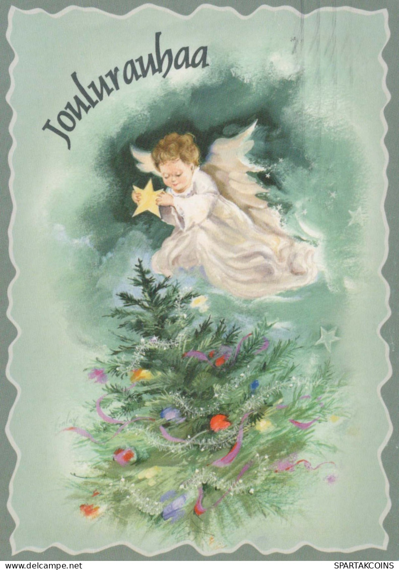 ENGEL Weihnachten Vintage Ansichtskarte Postkarte CPSM #PBP365.DE - Engel