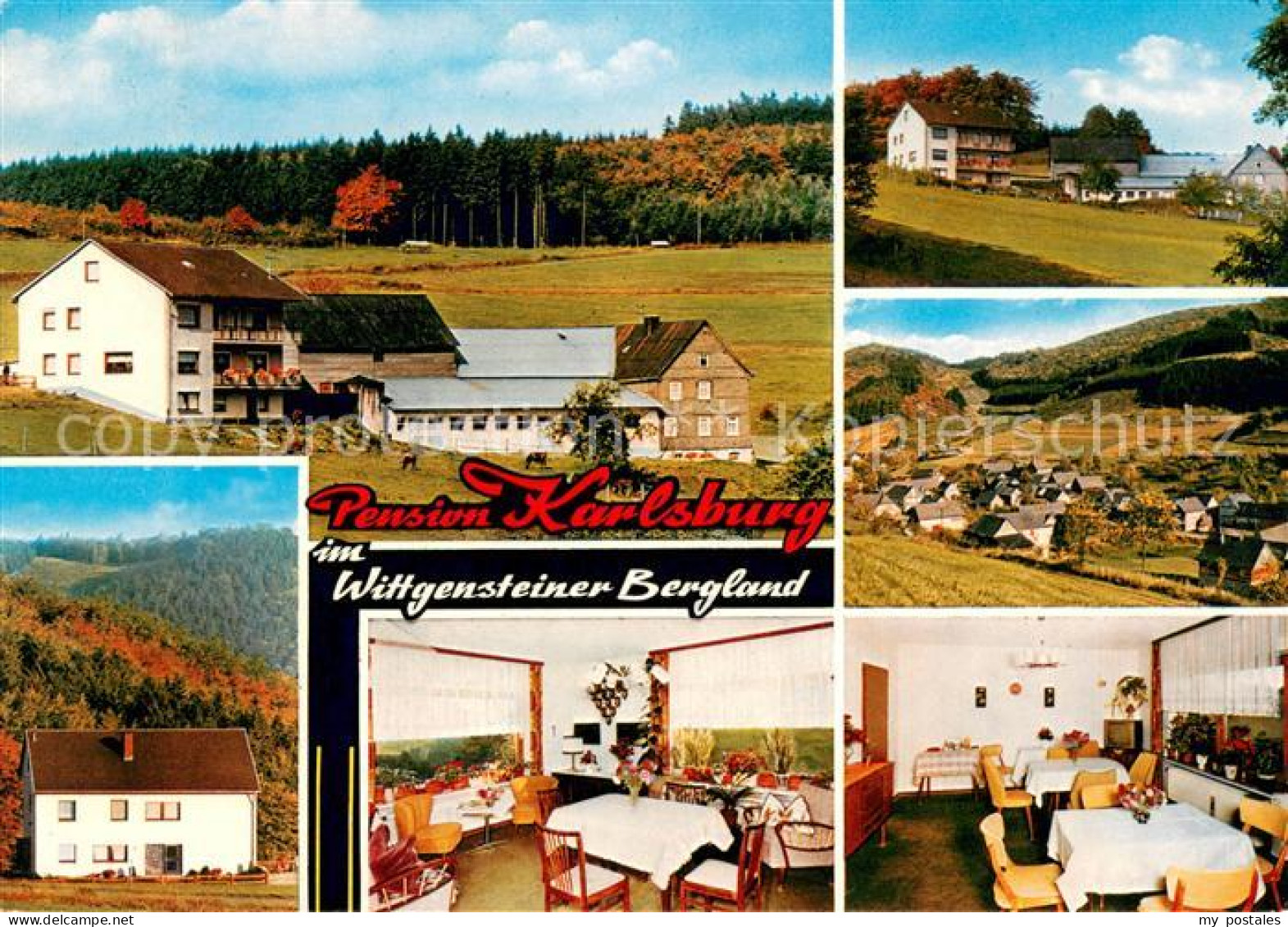 73641145 Diedenshausen Wittgenstein Pension Karlsburg Im Wittgensteiner Bergland - Bad Berleburg