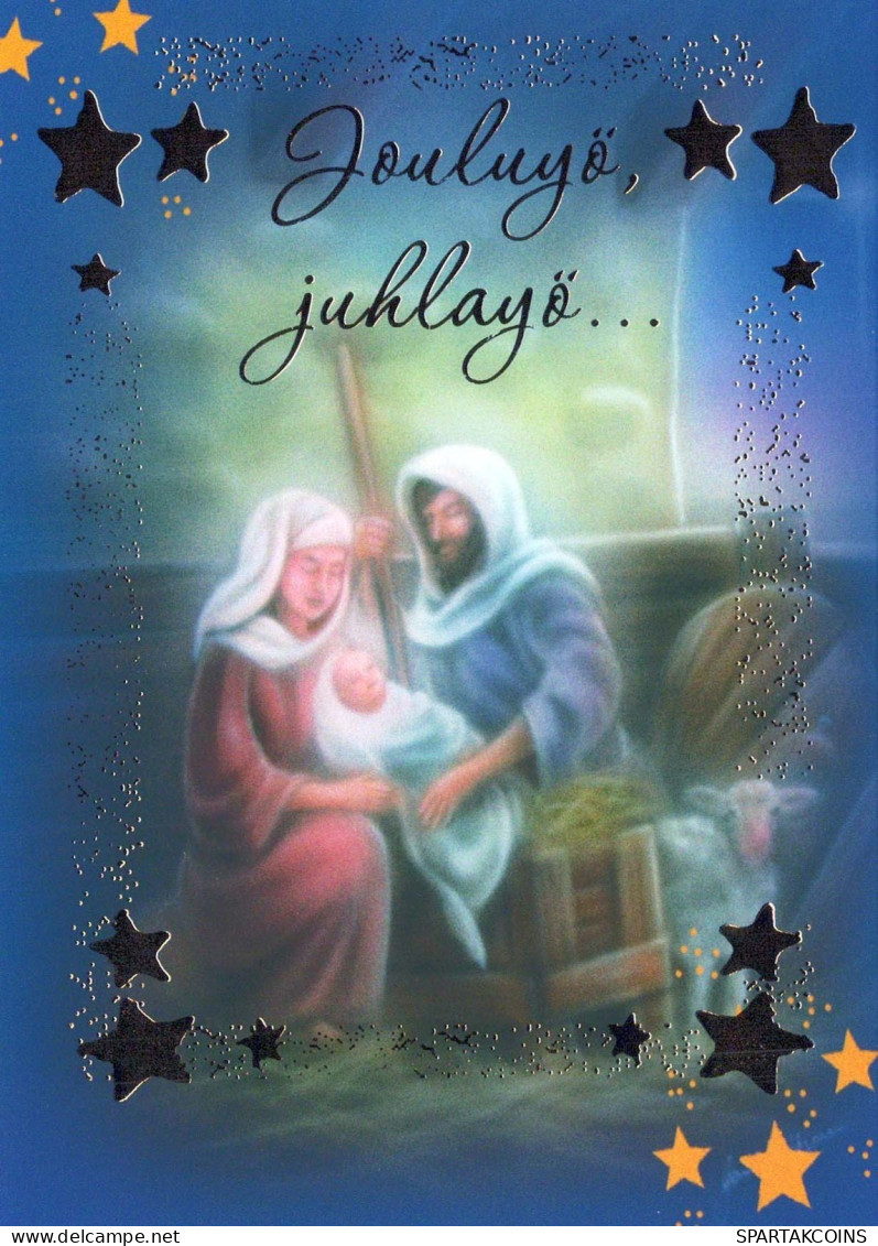 Jungfrau Maria Madonna Jesuskind Religion Christentum Vintage Ansichtskarte Postkarte CPSM Unposted #PBA484.DE - Virgen Mary & Madonnas