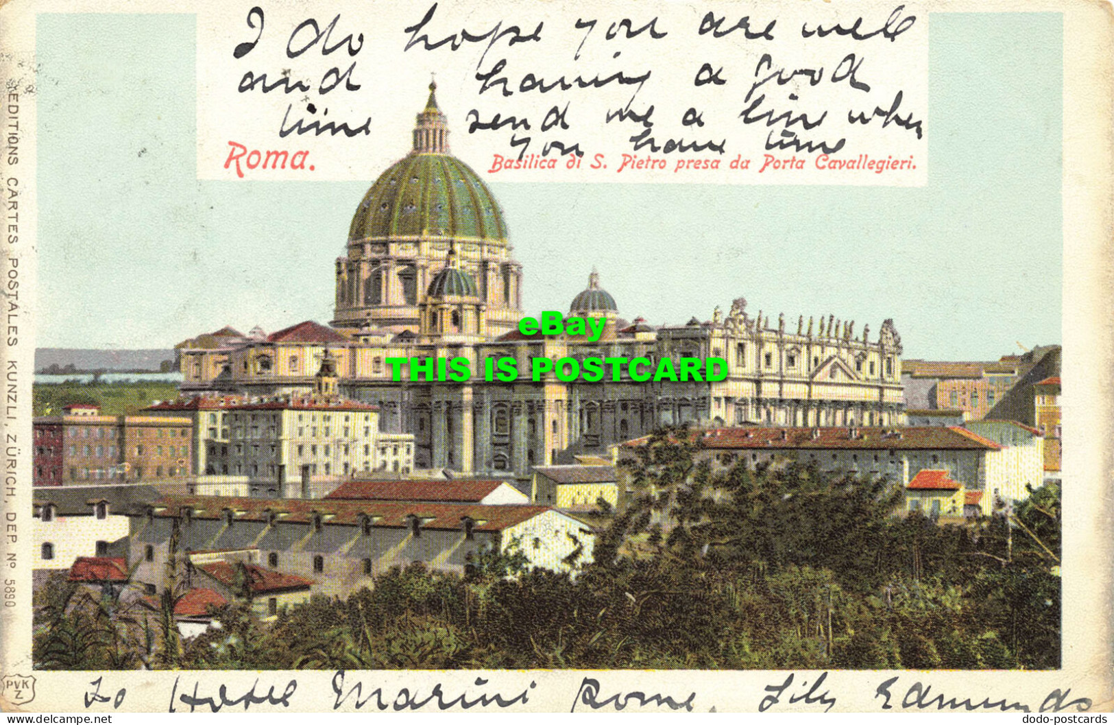 R587629 Roma. Basilica Di S. Pietro Presa Du Porta Cavallegieri. Editions Cartes - Wereld