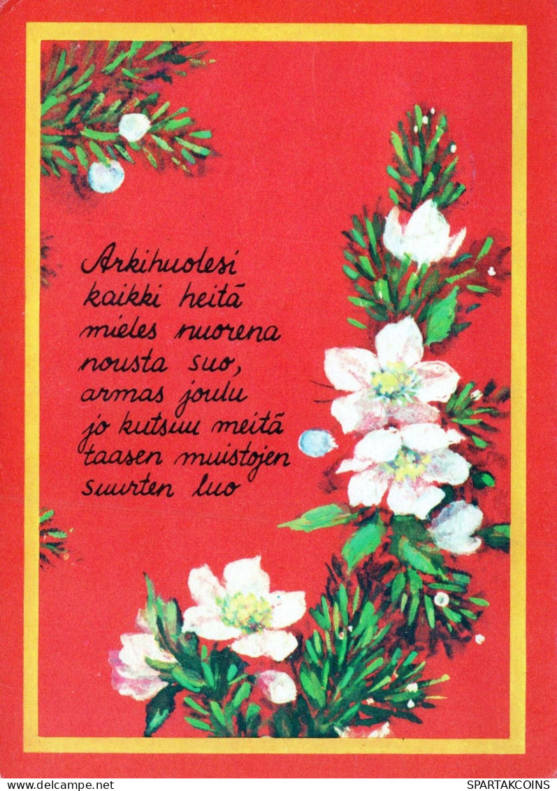 FLOWERS Vintage Ansichtskarte Postkarte CPSM #PAS405.DE - Fleurs