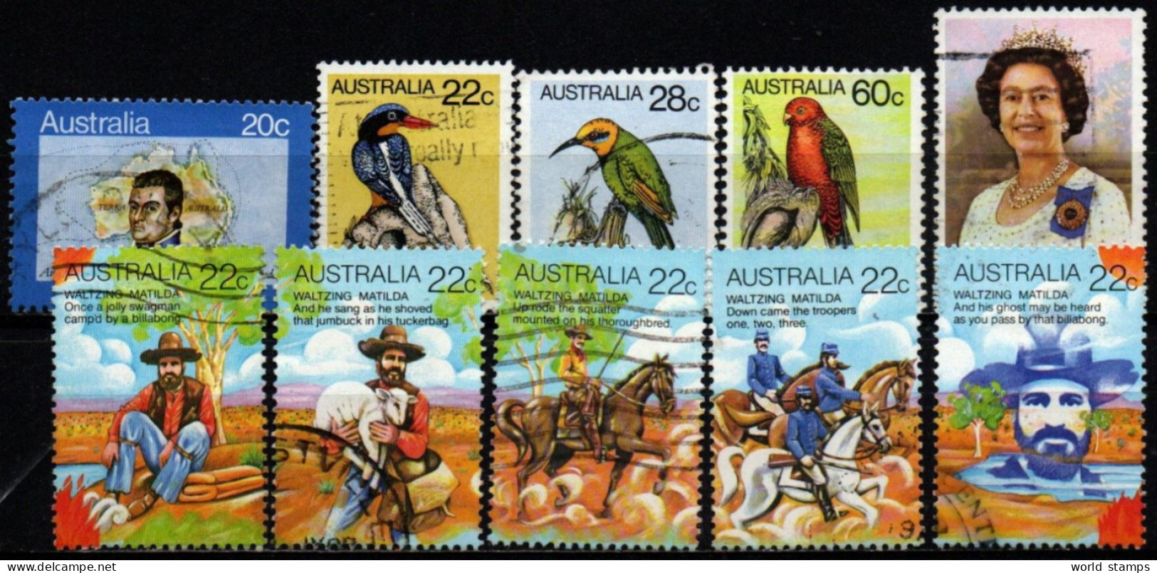 AUSTRALIE 1980 O - Usados