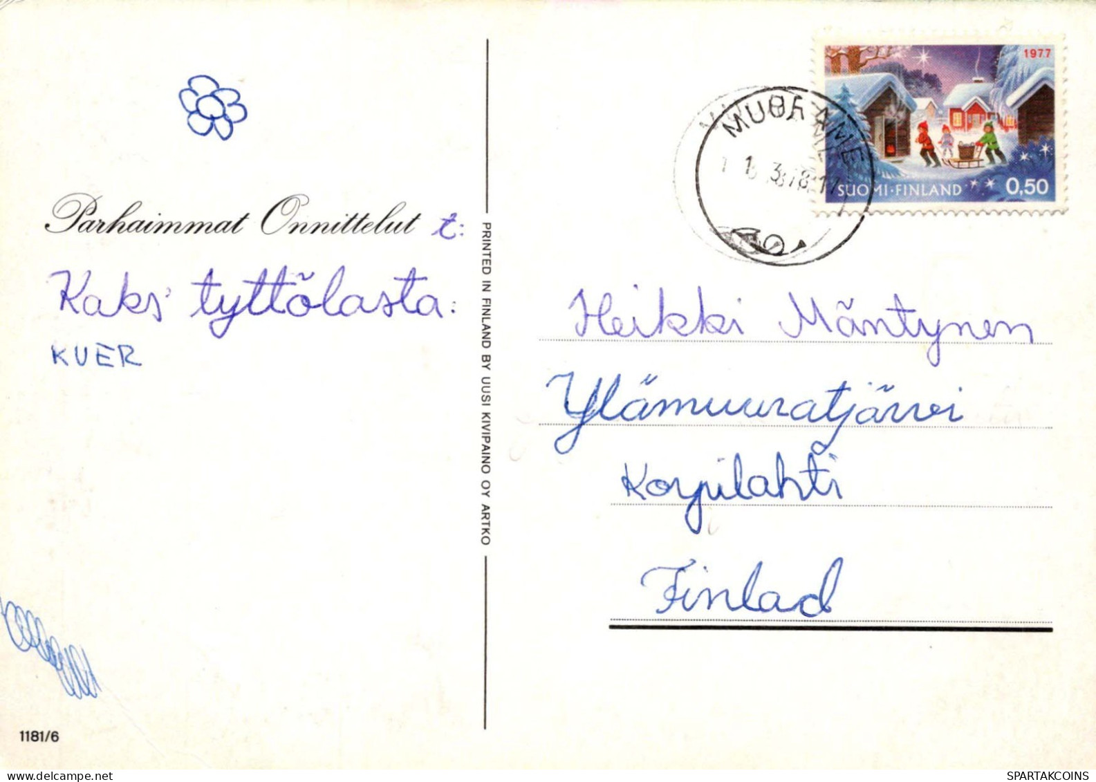 FLOWERS Vintage Ansichtskarte Postkarte CPSM #PAR984.DE - Fleurs