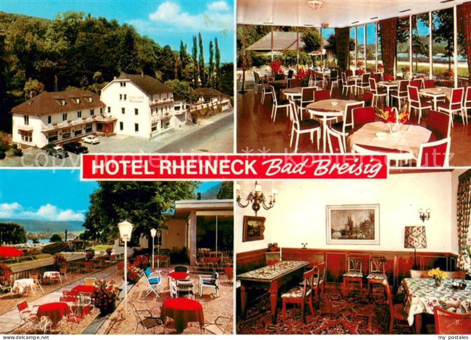 73641112 Bad Breisig Hotel Rheineck Speisesaal Terrasse Zimmer Bad Breisig - Bad Breisig