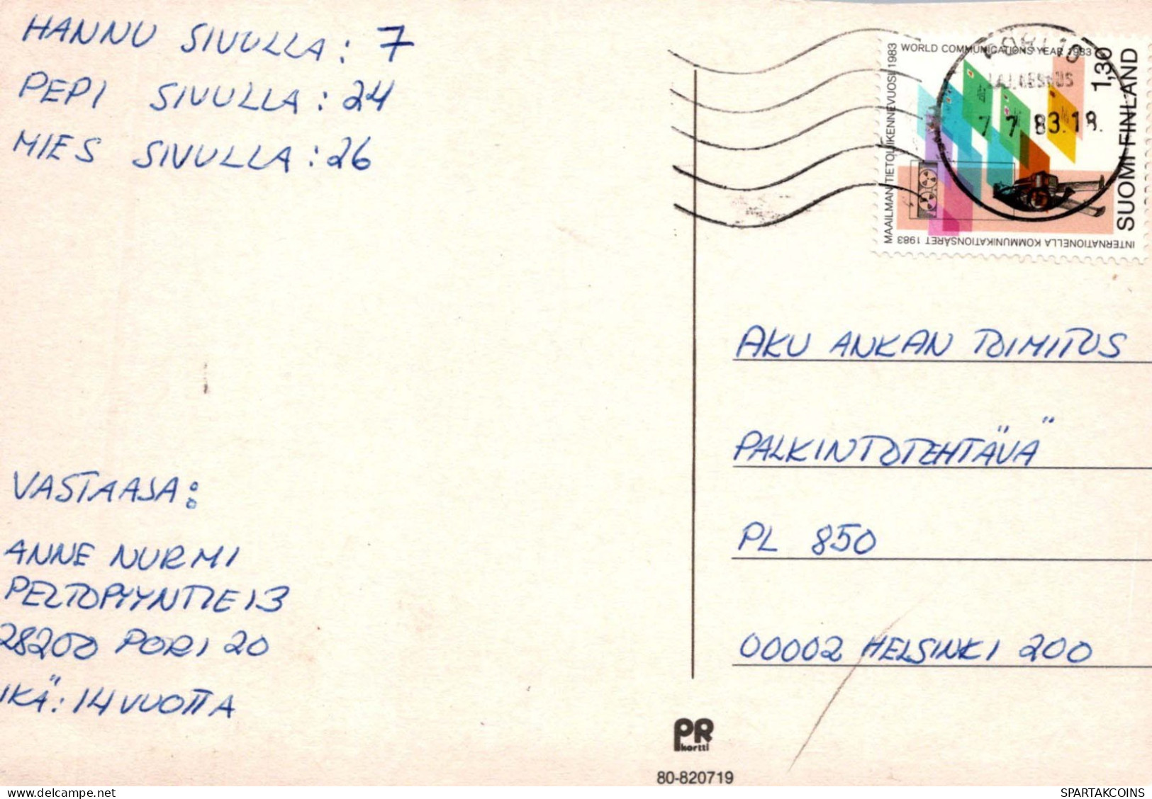 NIÑOS Retrato Vintage Tarjeta Postal CPSM #PBV041.ES - Portraits