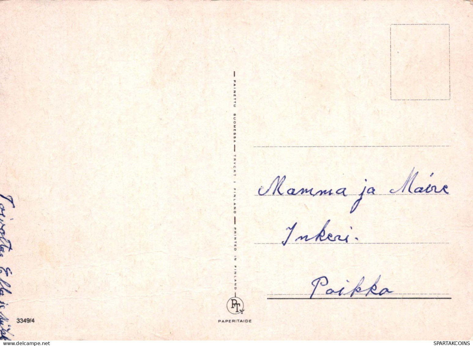 PASCUA NIÑOS CONEJO HUEVO Vintage Tarjeta Postal CPSM #PBO363.ES - Pâques
