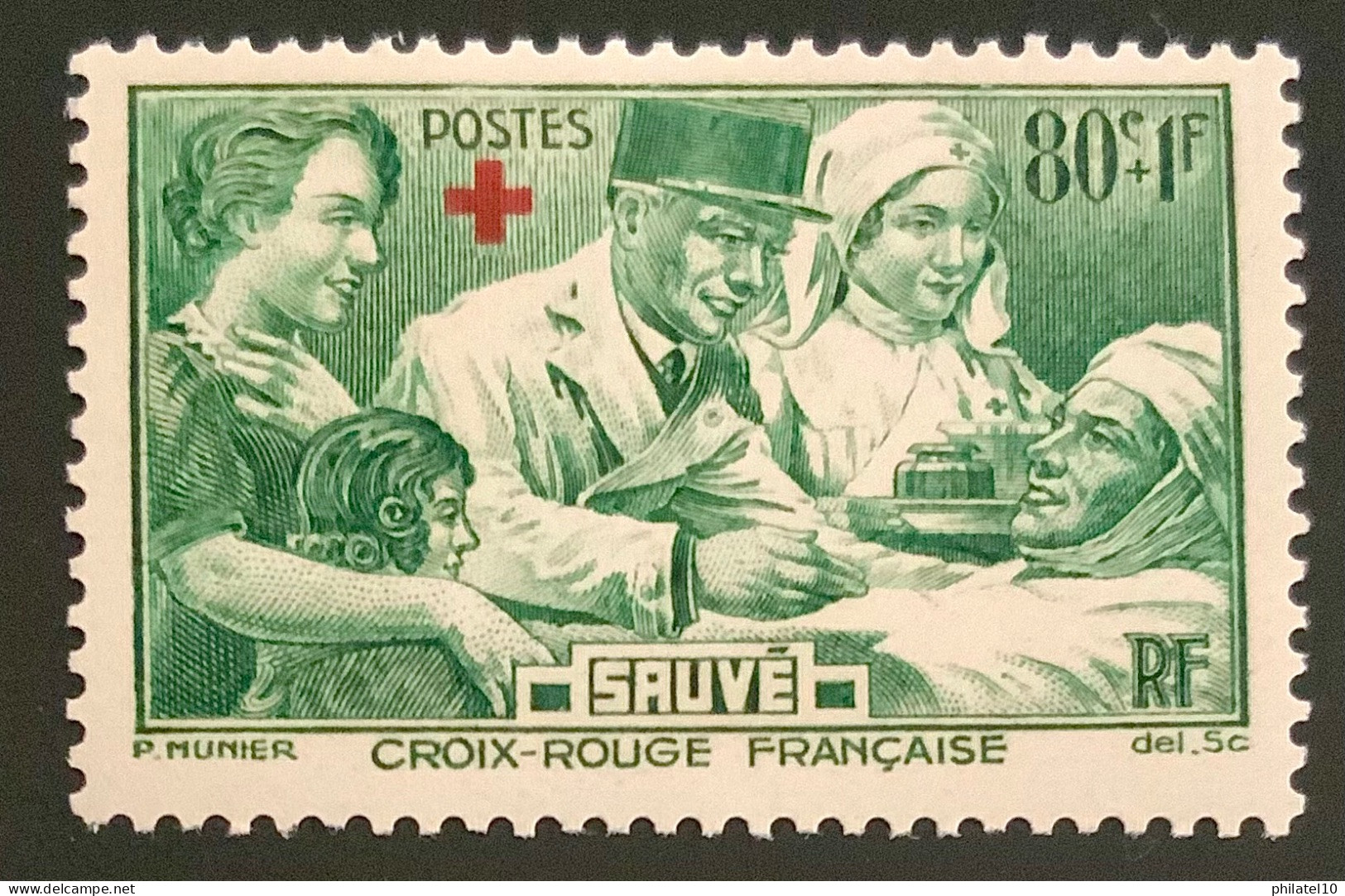 1940 FRANCE N 459 SAUVE CROIX ROUGE FRANÇAISE - NEUF** - Ungebraucht