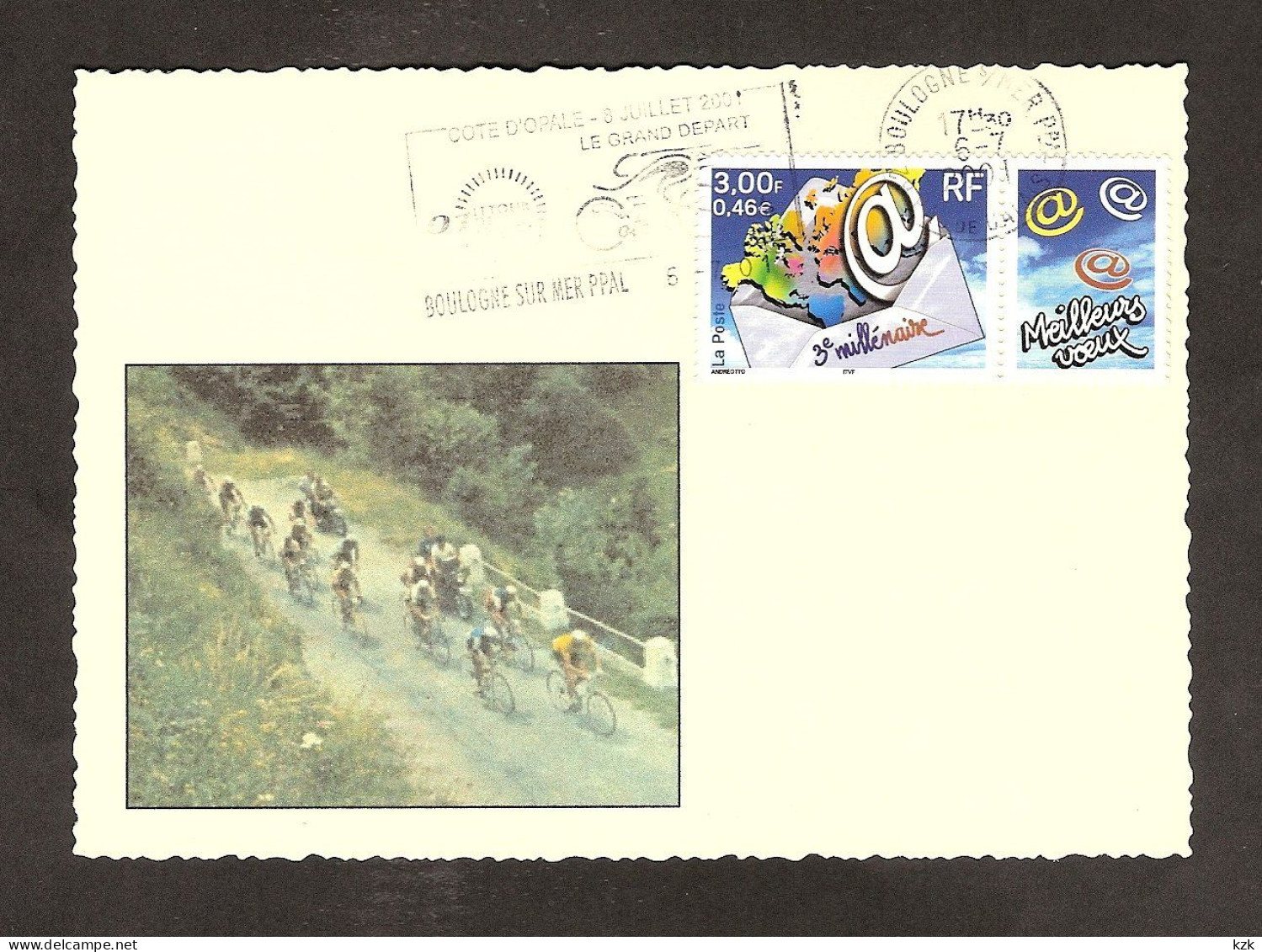 2 06	001	-	88ème Tour De France - Flamme  Boulogne / Mer - Cyclisme