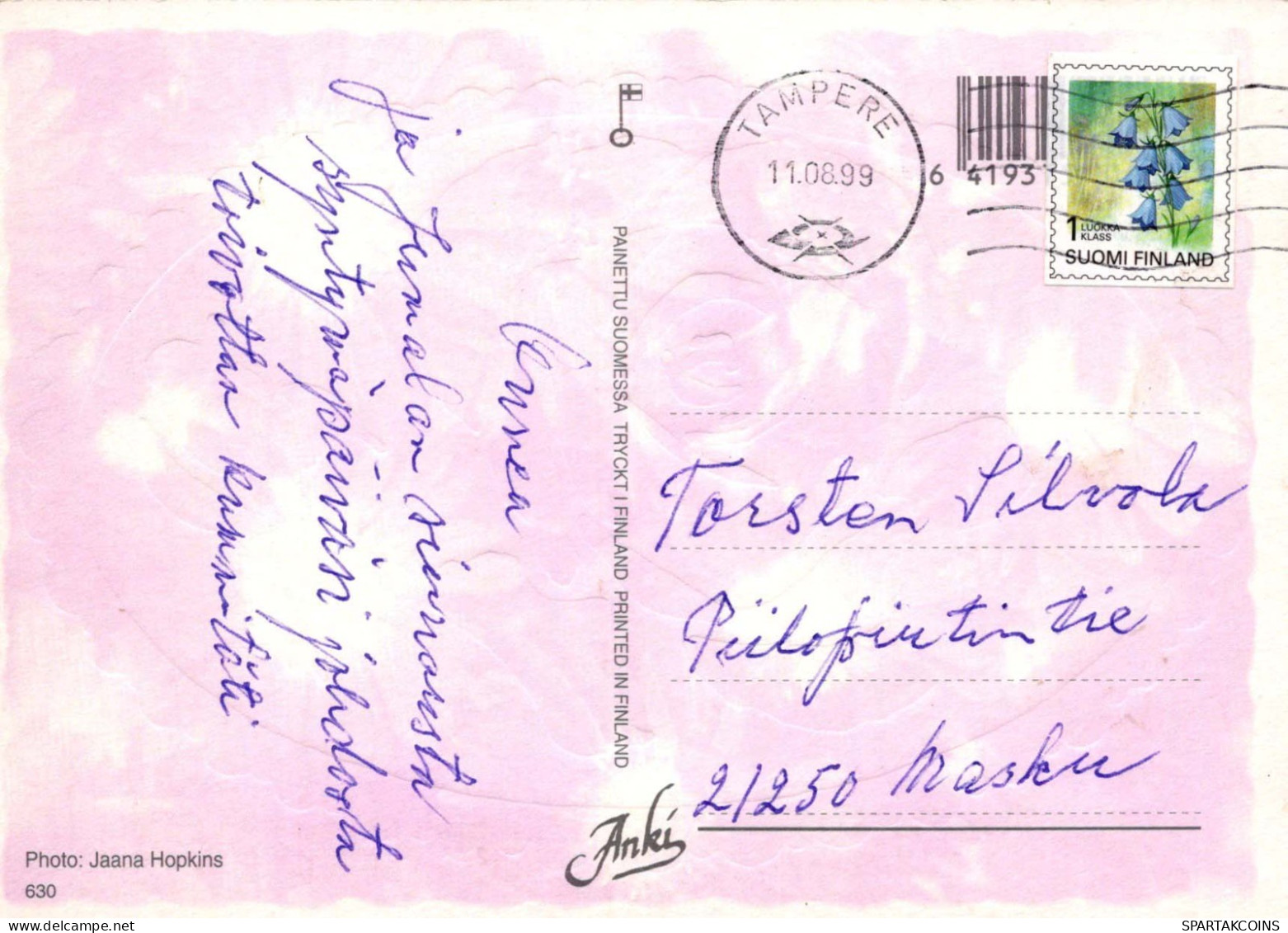 FLORES Vintage Tarjeta Postal CPSM #PAS343.ES - Fleurs