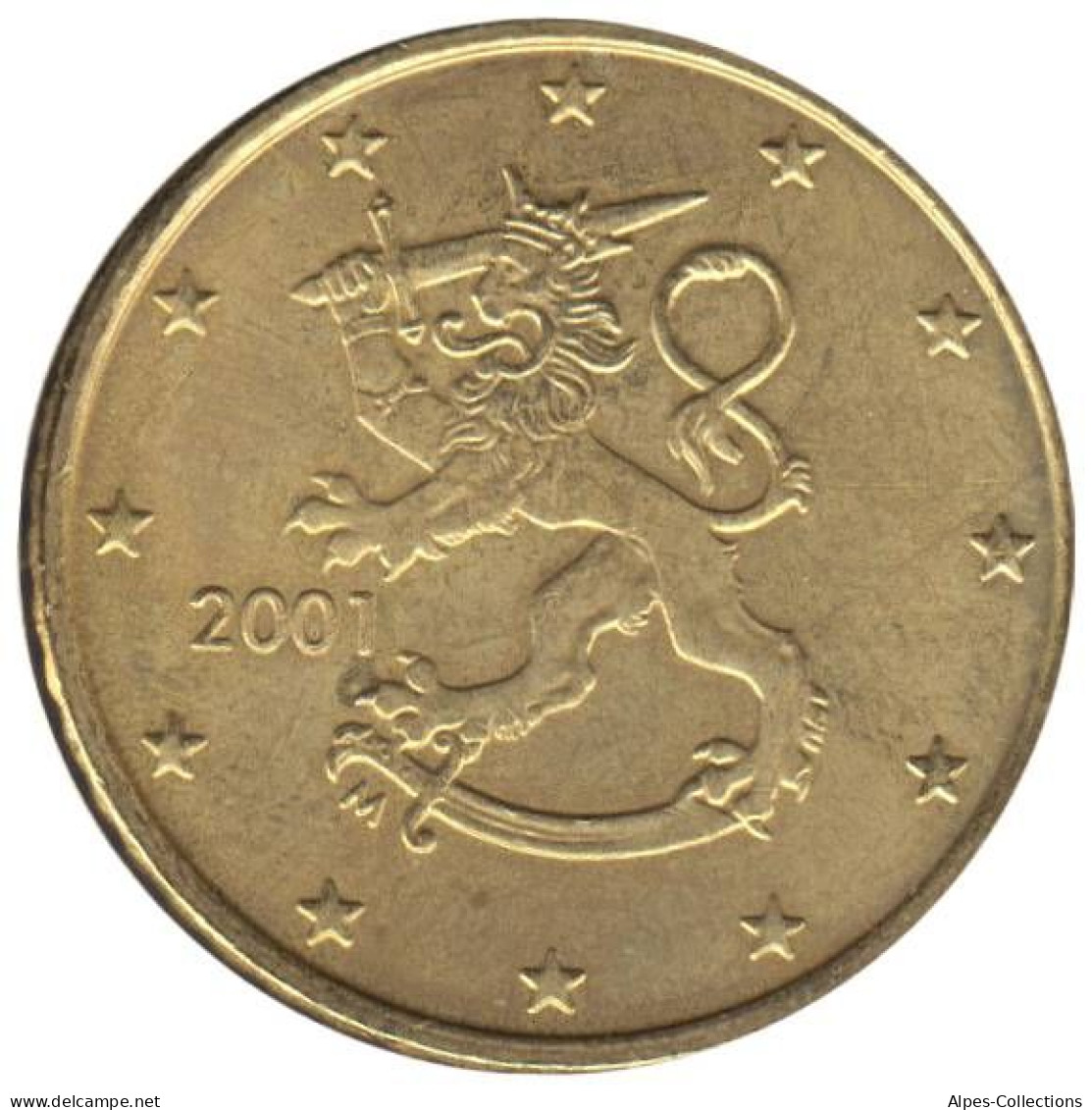 FI05001.1 - FINLANDE - 50 Cents - 2001 - Finlandia