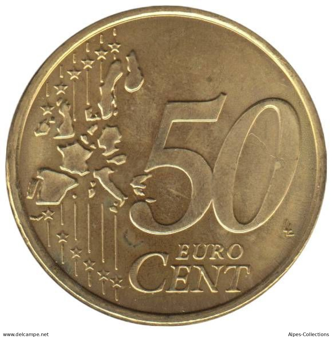 FI05001.1 - FINLANDE - 50 Cents - 2001 - Finlandia