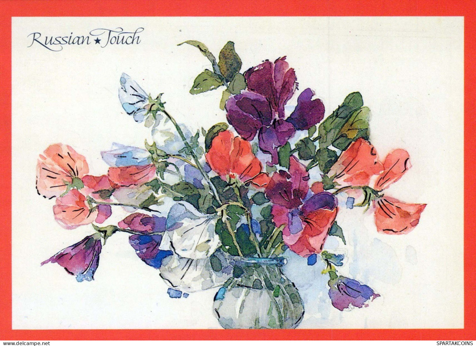 FLORES Vintage Tarjeta Postal CPSM #PAR321.ES - Fleurs